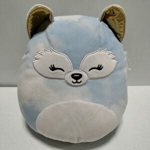 Melani The Blue Artic Fox Golden Ears 8" Squishmallow Plush Soft Stuff Toy